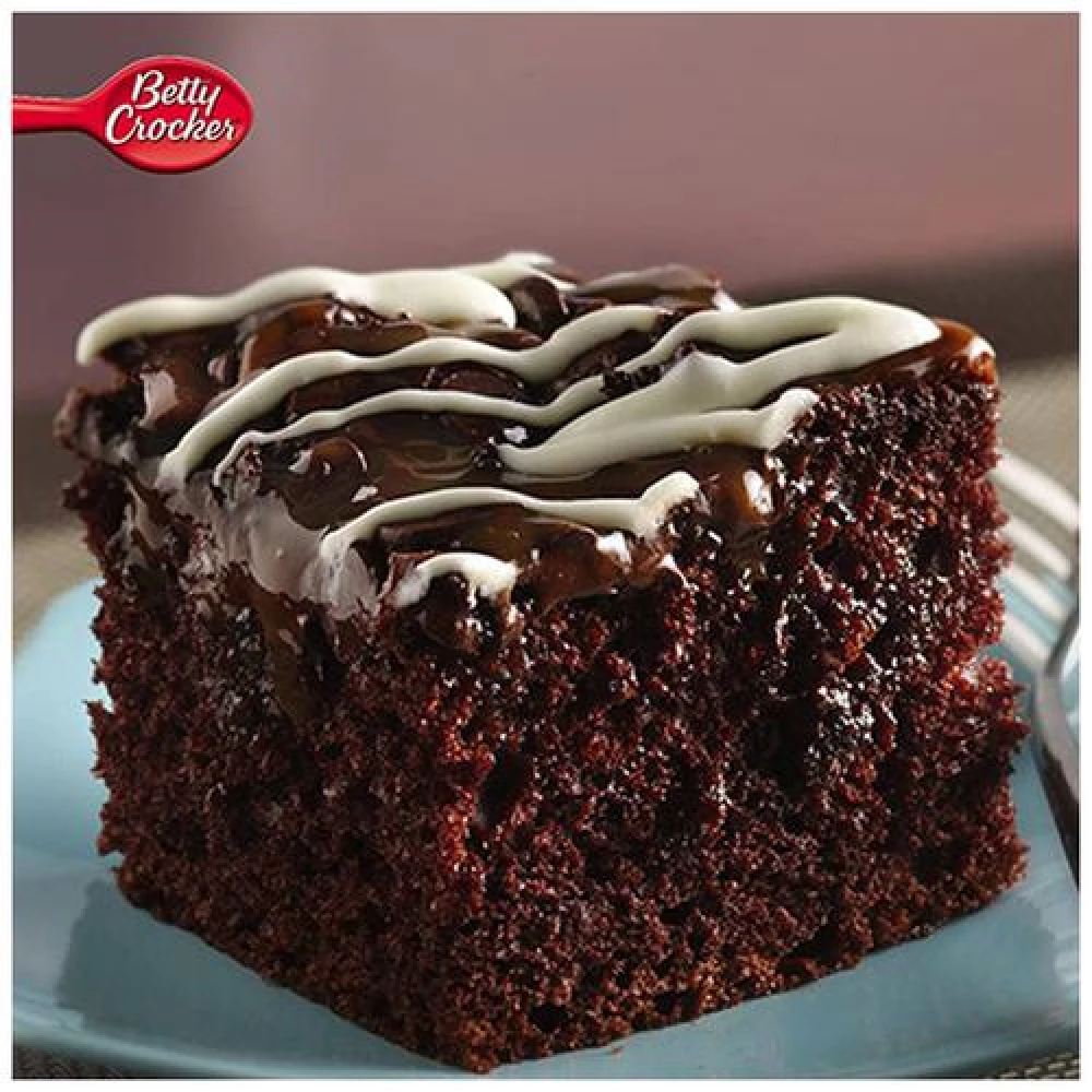 Betty Crocker Cake Mix - Choco Fudge Rich Chocolate, 475 g Carton-7.webp